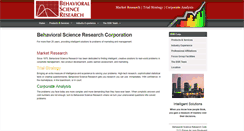 Desktop Screenshot of behavioralscience.com